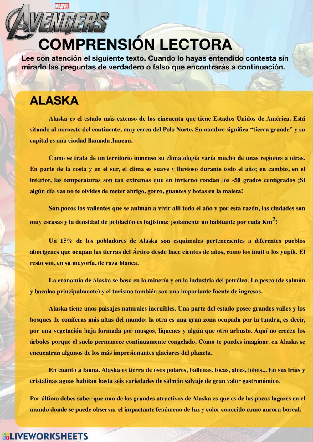 Comprensión lectora 1