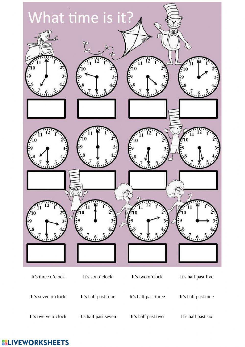What time is it? What time is it?