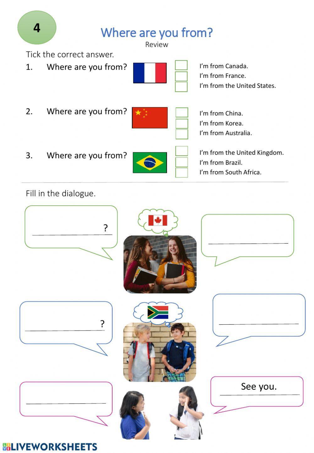 121664 Where are you from? Teacher_Bee