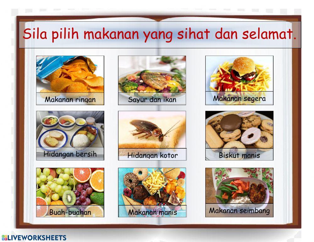 Makanan sihat dan selamat