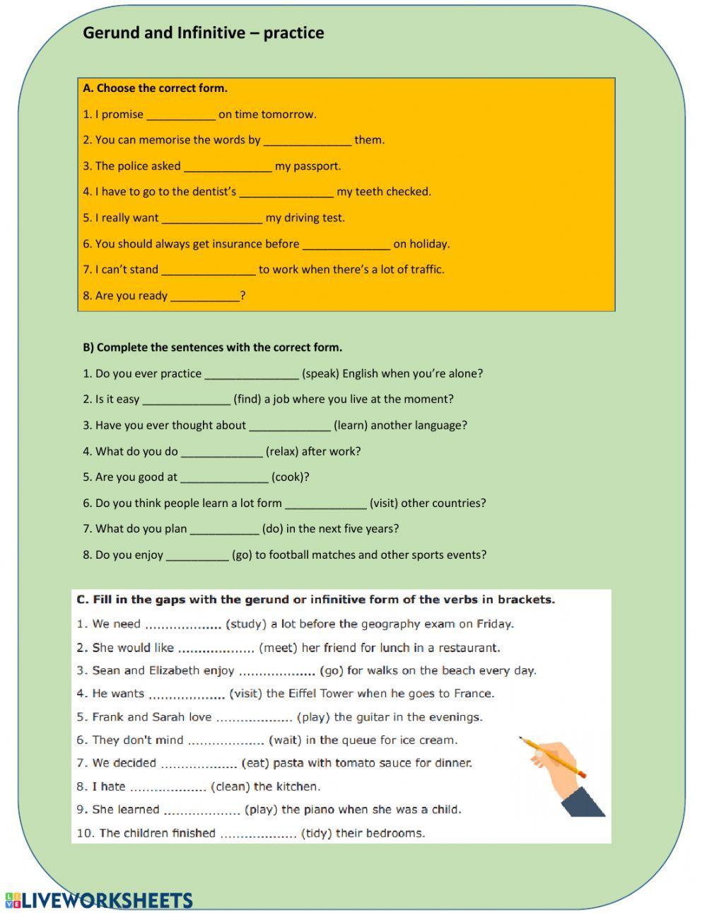 Open the brackets using infinitive or gerund. Gerund and infinitive. gerund or infinitive. gerund infinitive worksheets. герундий фото человека.