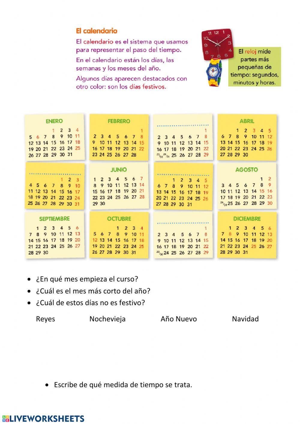 Calendario Calendario
