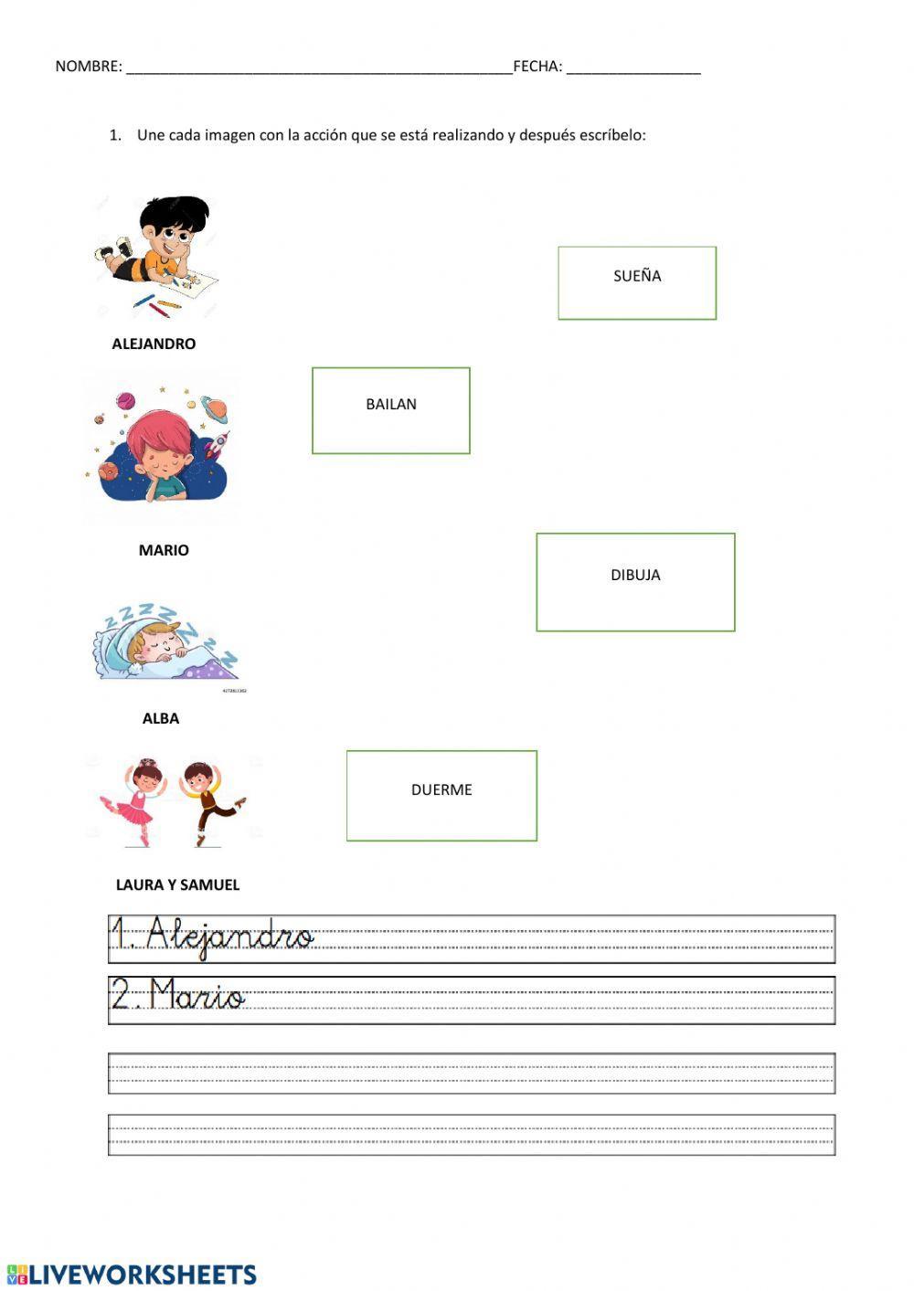 Los verbos: introducción