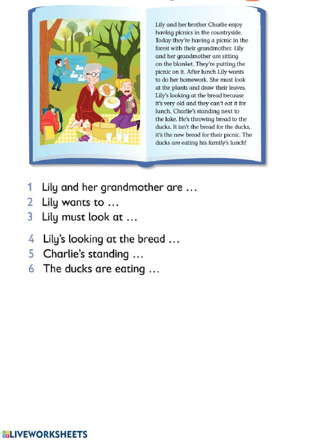 Ficha 1 - A day in the country