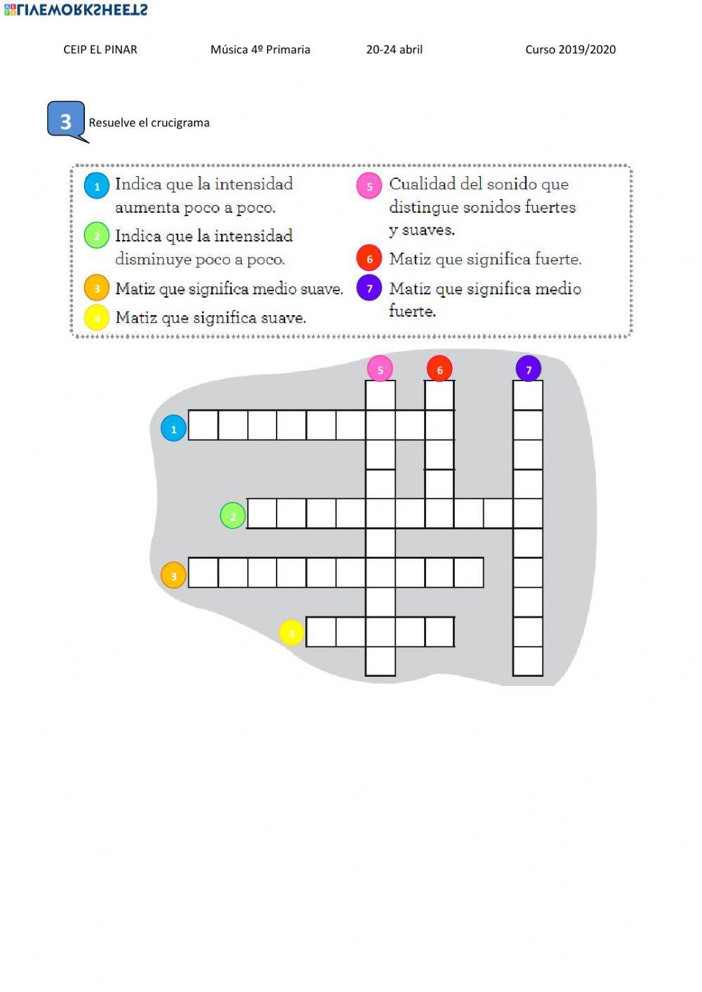 Crescendo y diminuendo