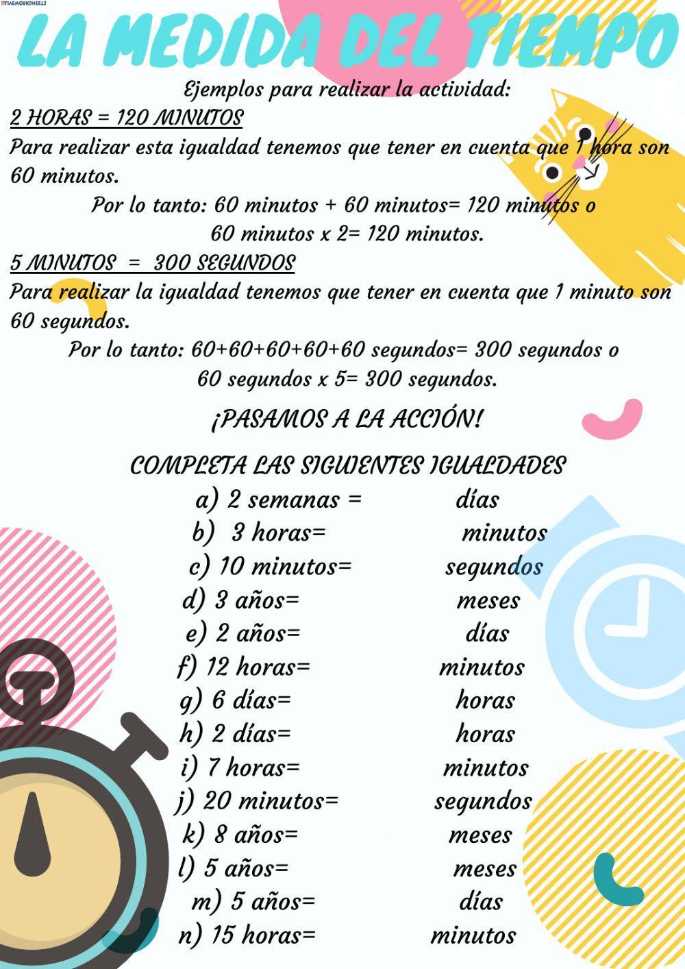 MEDIDAS DE TIEMPO MR