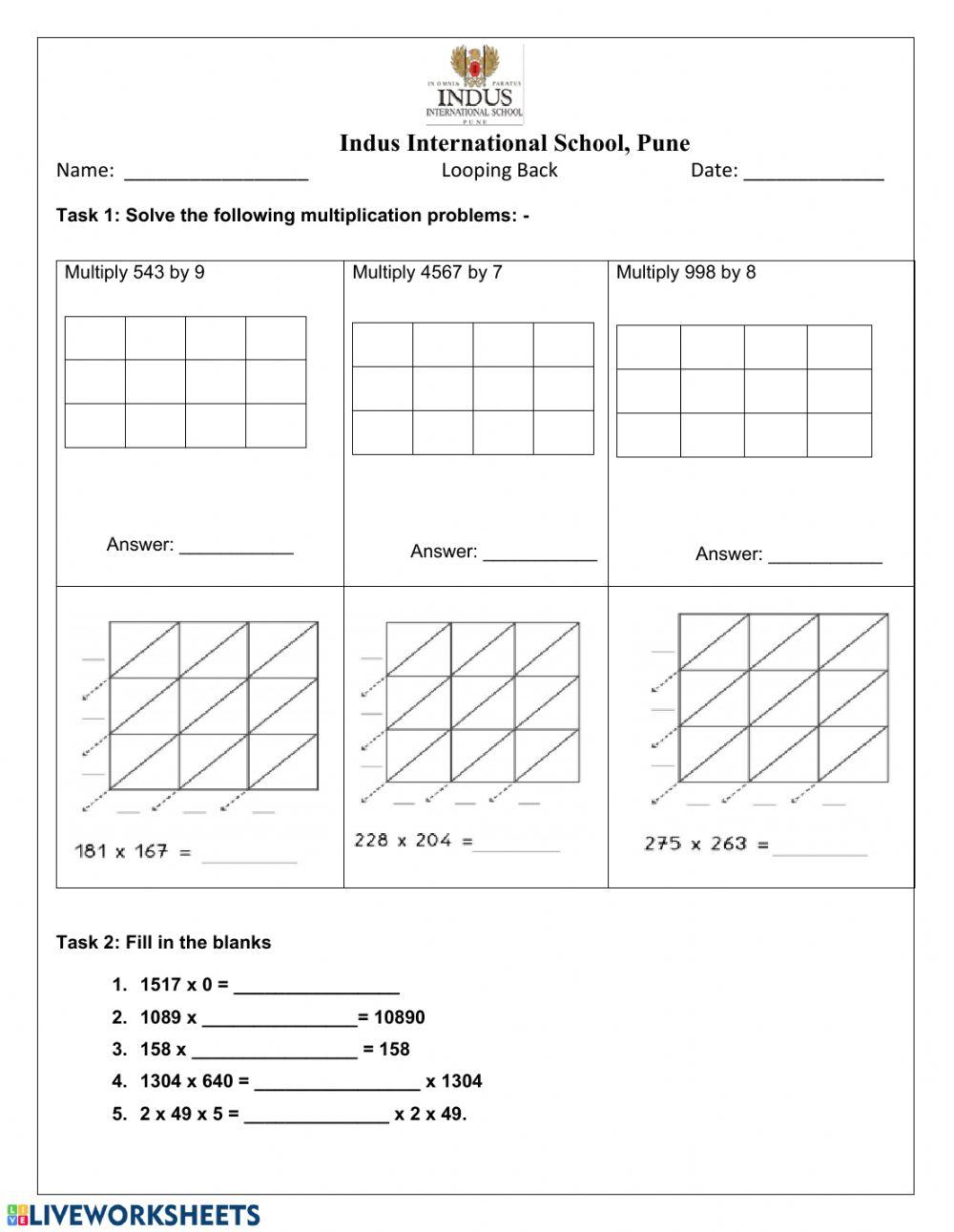 Multiplication Multiplication
