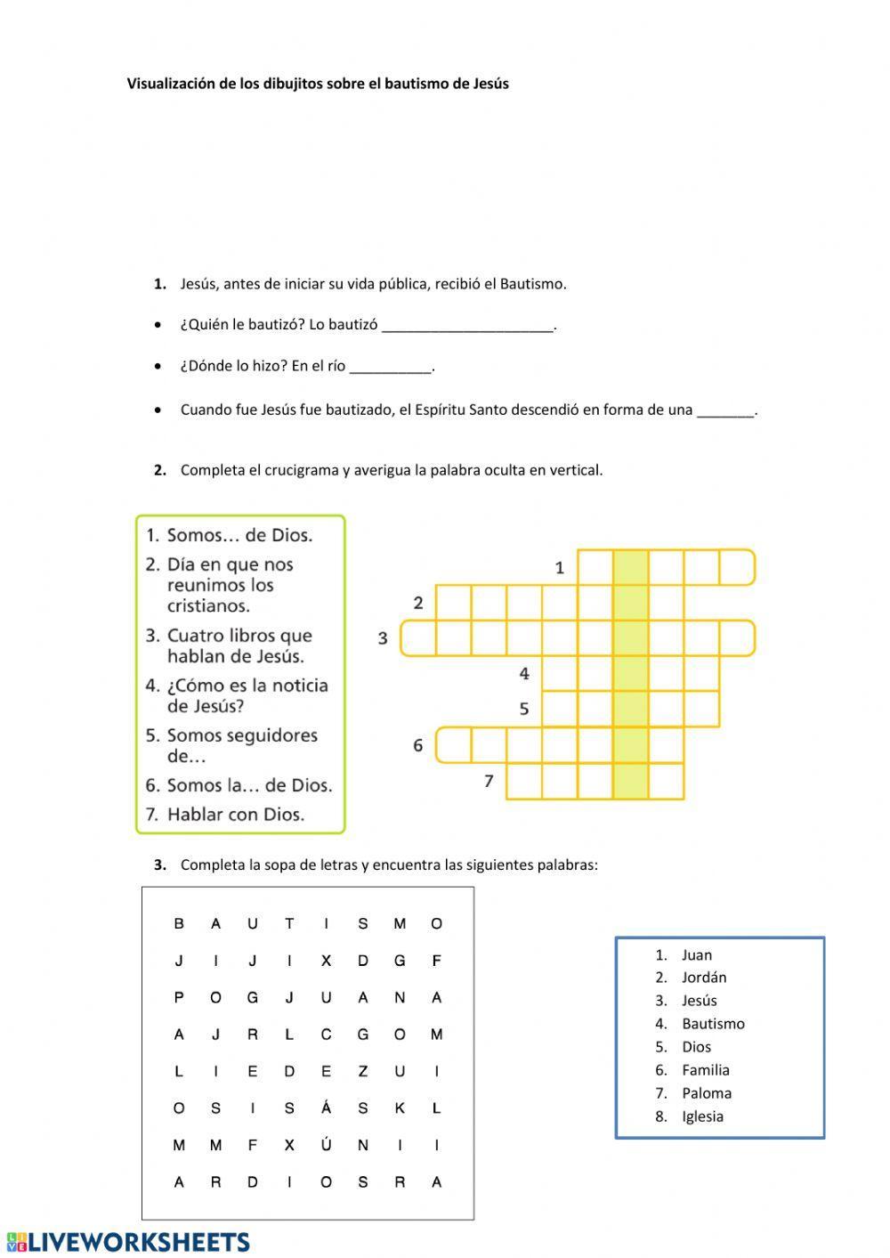 Religión - Bautismo