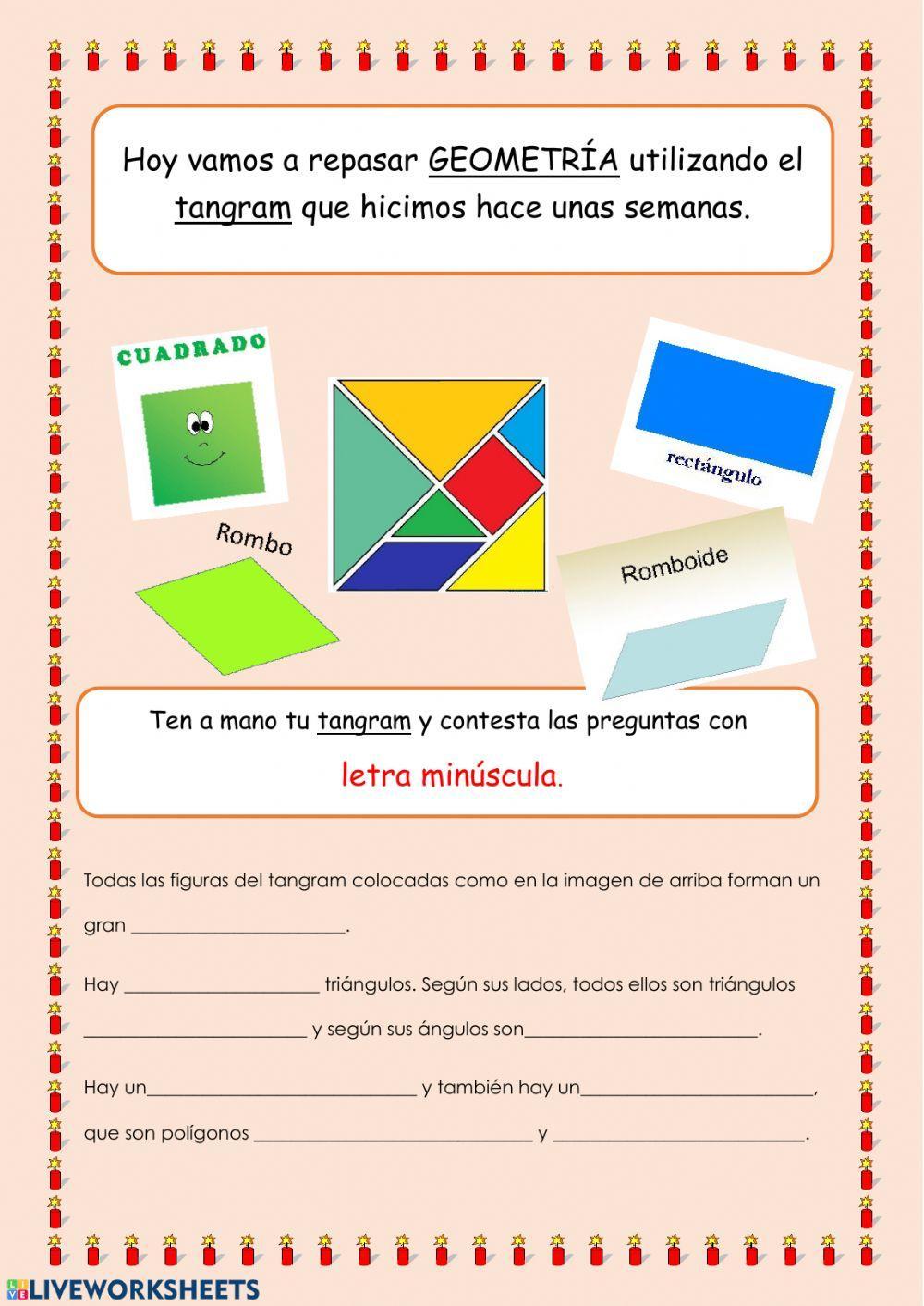 Actividades con tangram