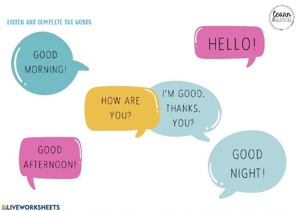 Greetings Greetings