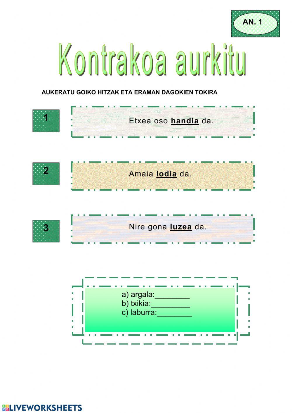 Kontrakoa aurkitu 1