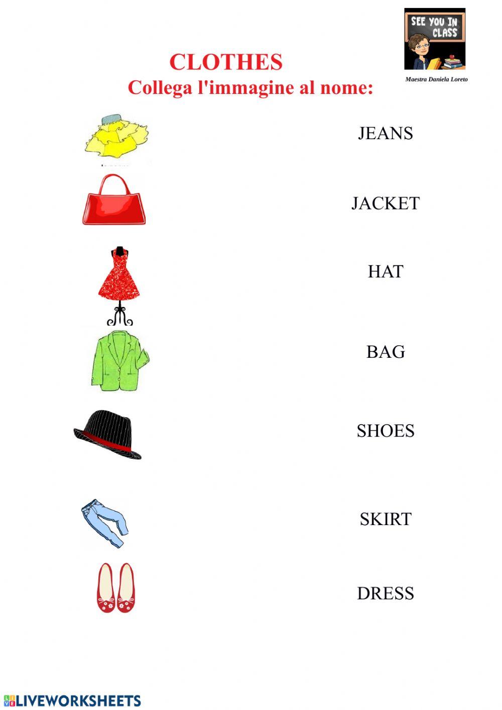 Clothes -Revision unit