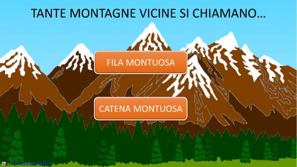 Quiz Montagna