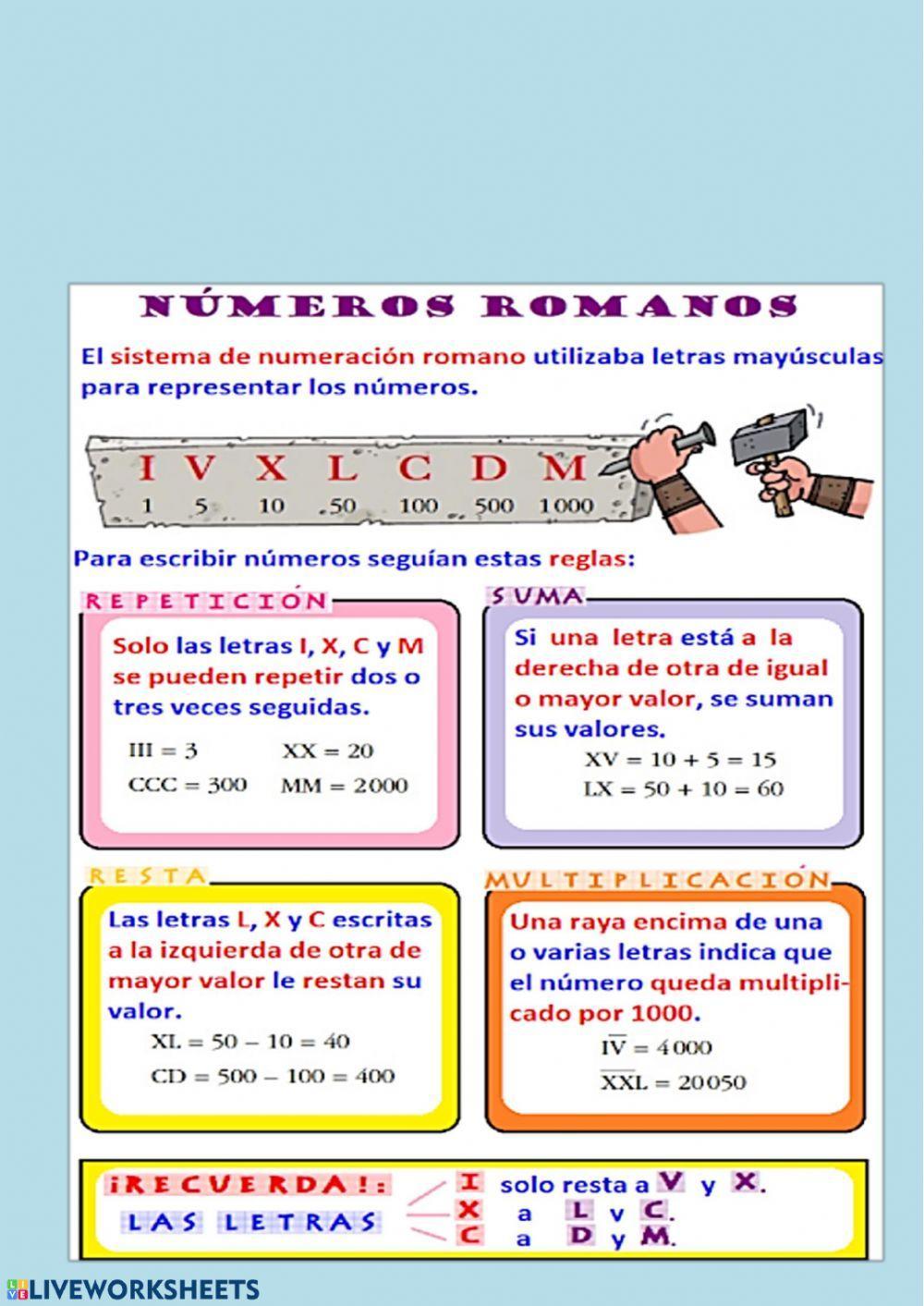 Números romanos