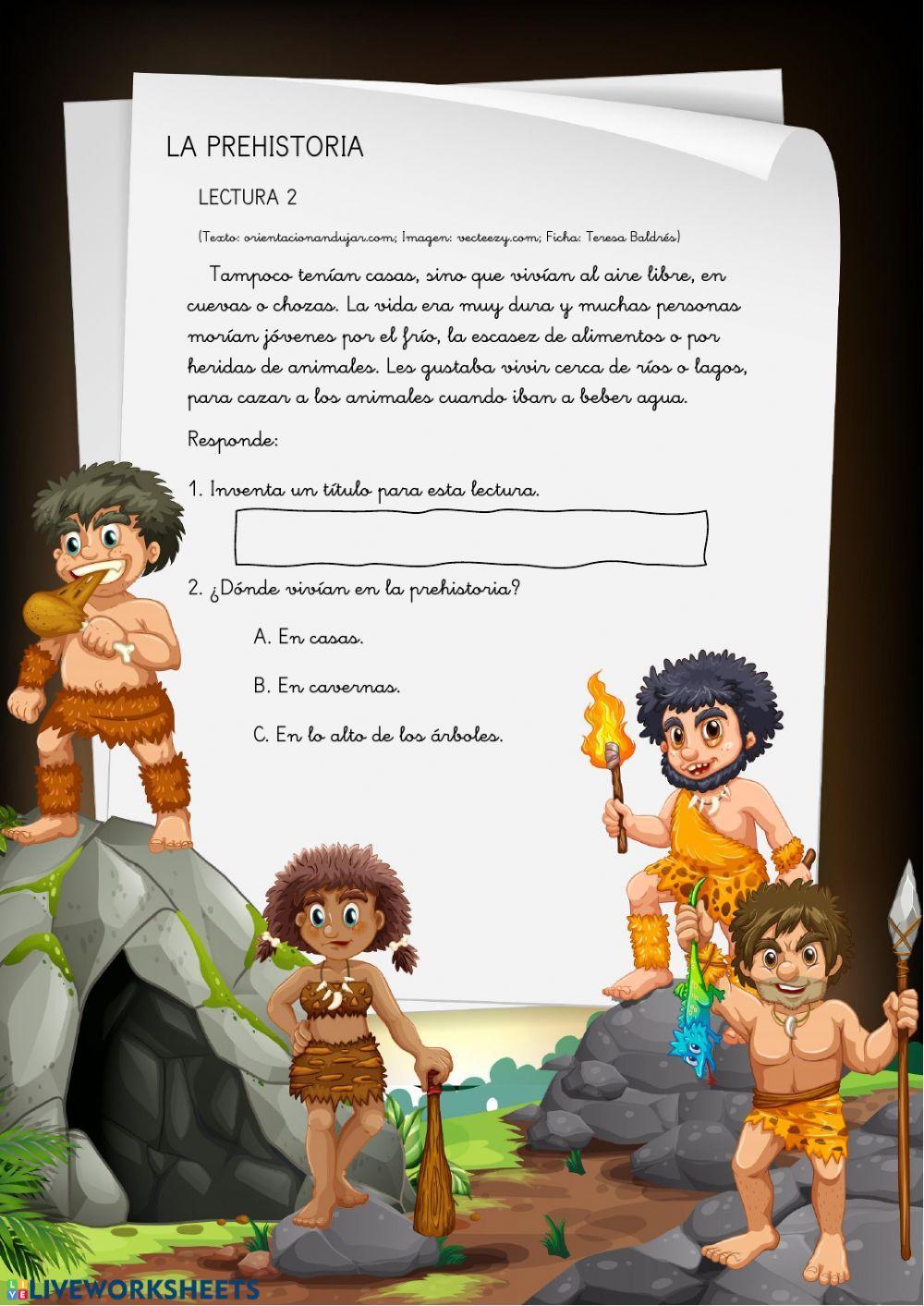 La Prehistoria-Lectura 2