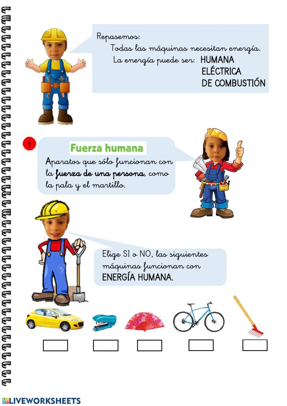 LAS MÁQUINAS ficha 2