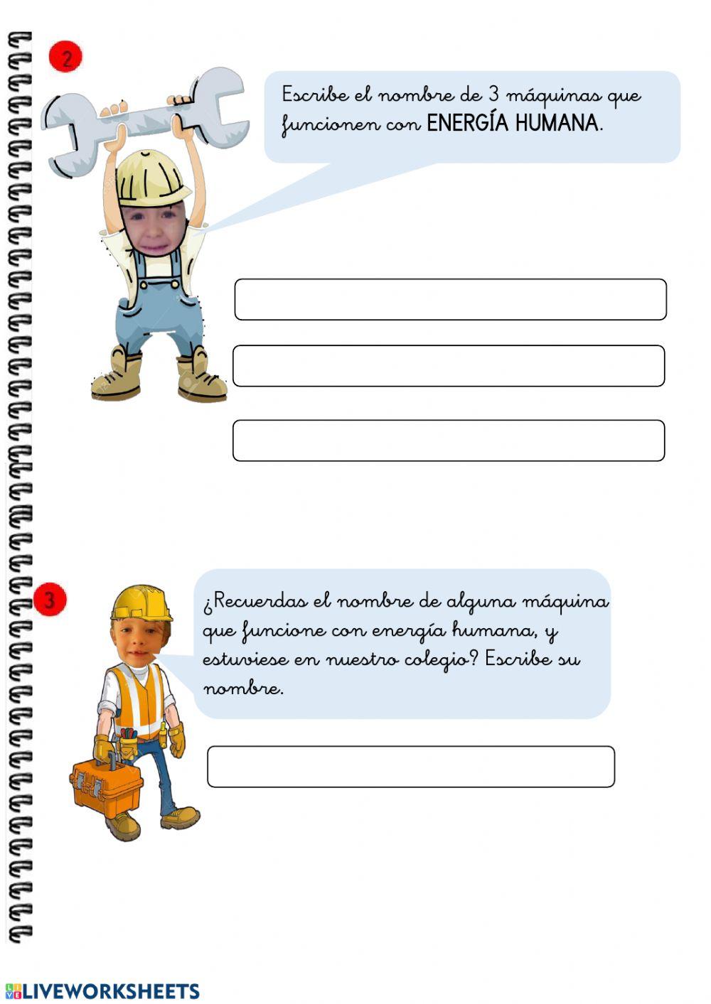 LAS MÁQUINAS ficha 2