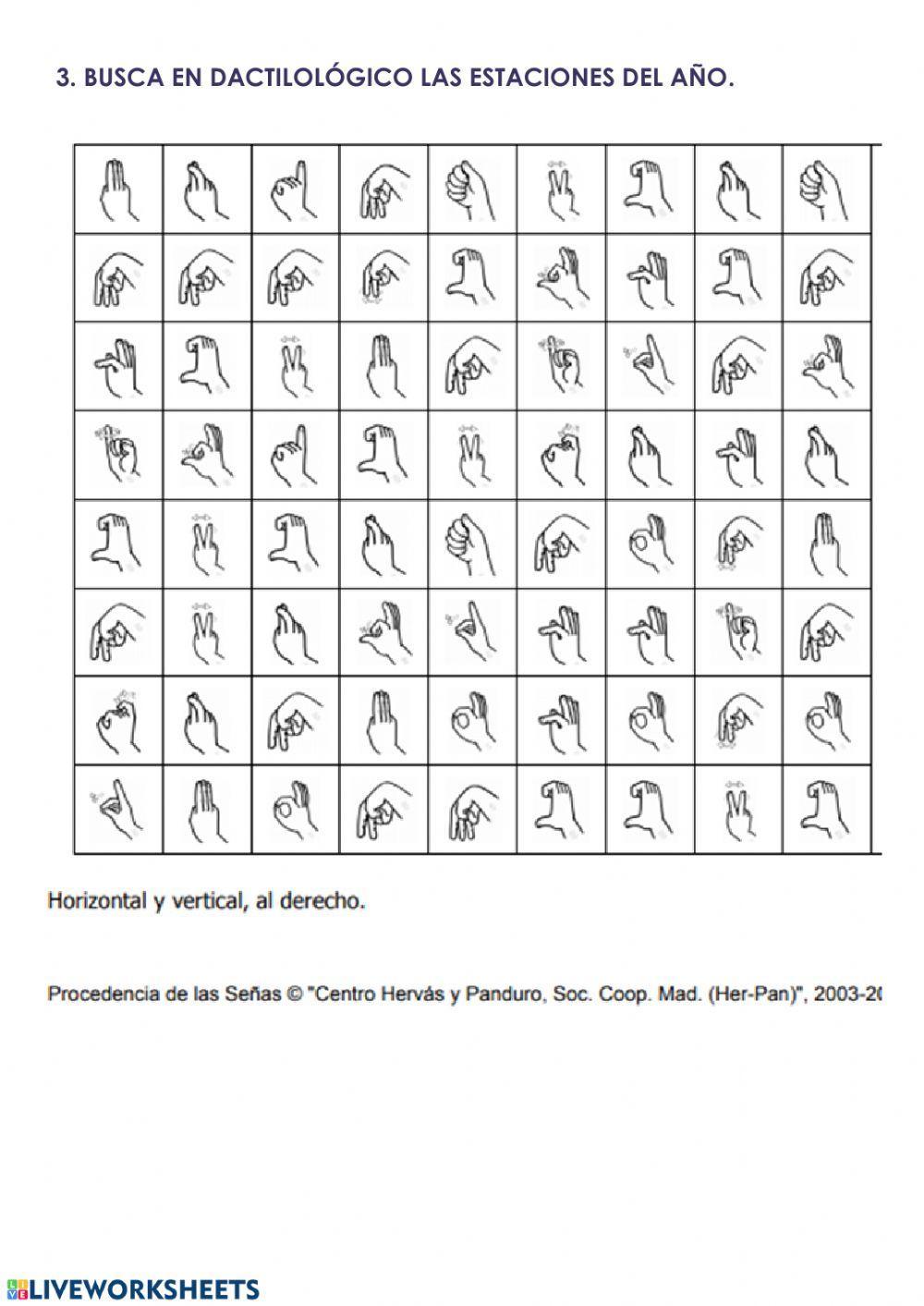 Días, meses y estaciones en lse