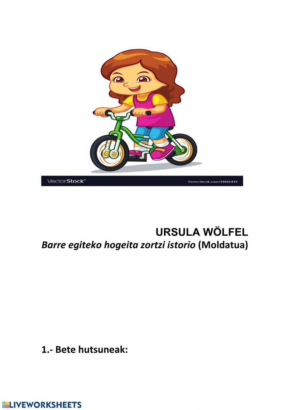 Bizikleta berdearen istorioa