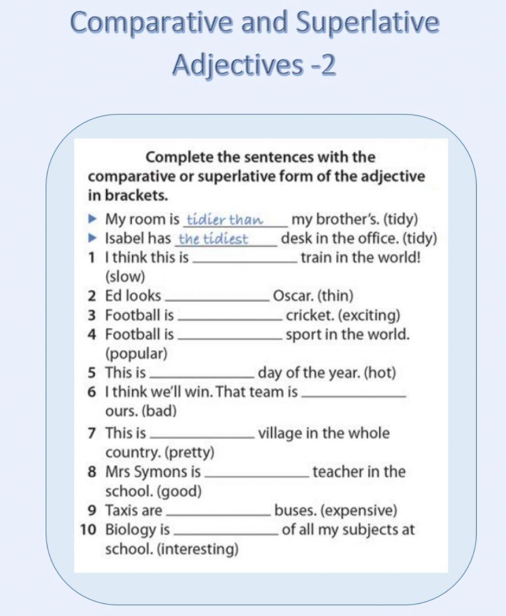 Adjectives