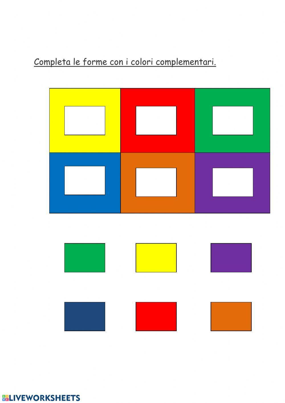 I colori complementari