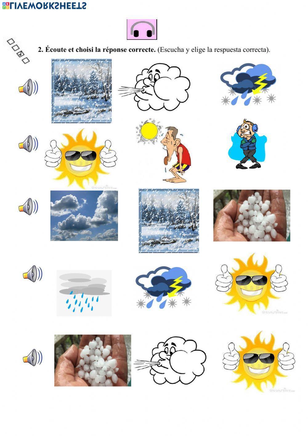 Quel temps fait-il?2.