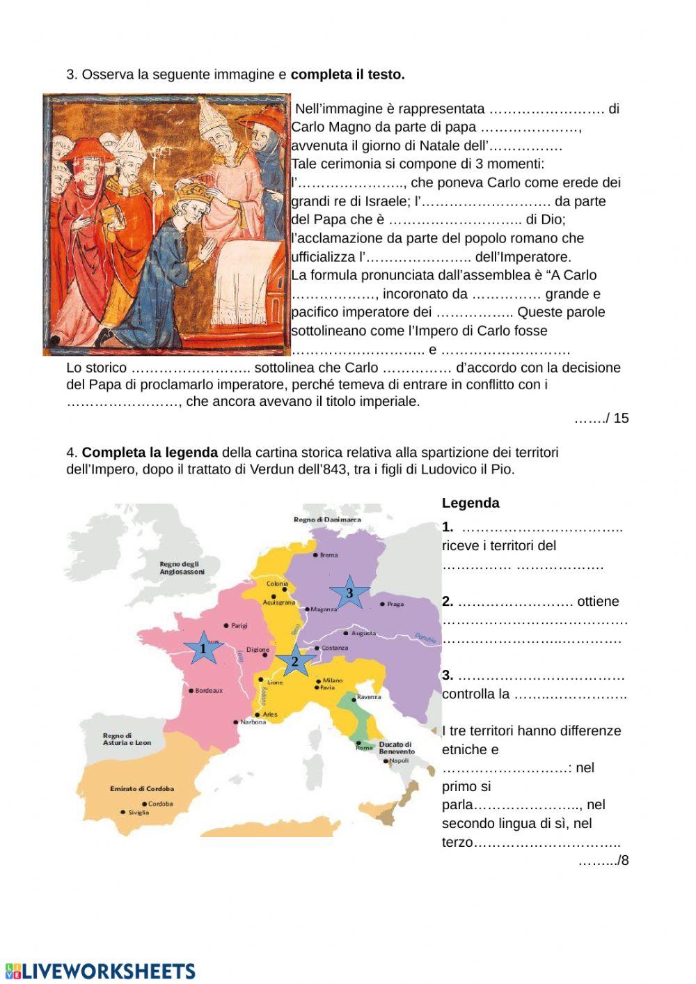 Carlo Magno e l'Impero carolingio