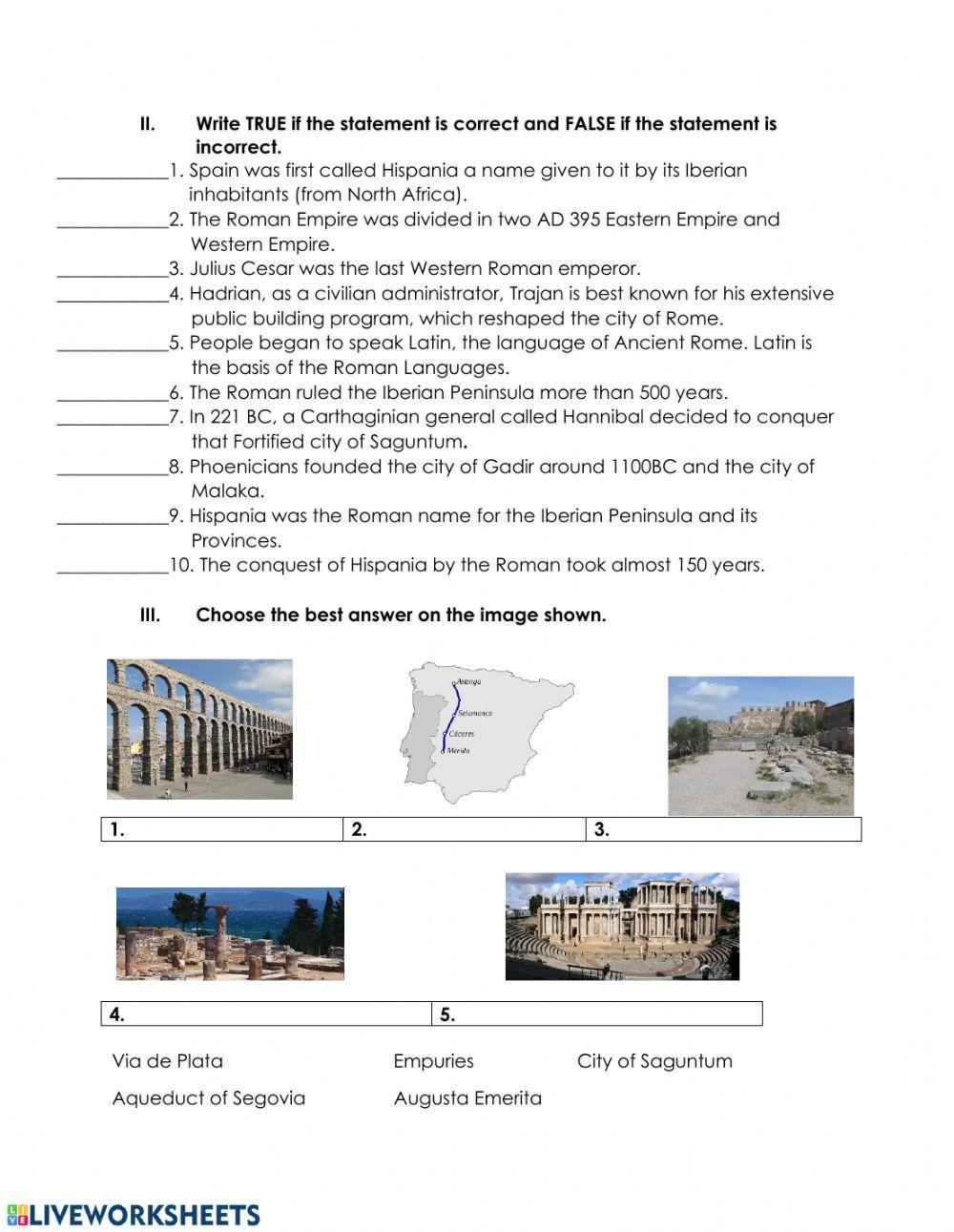 What did the Romans call the Iberian Peninsula?