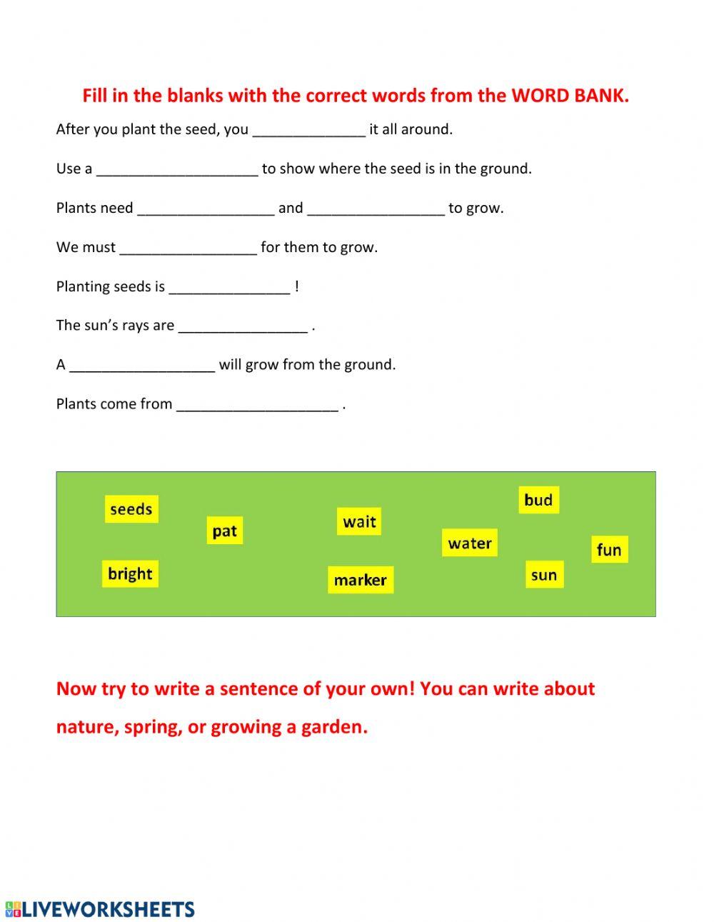 It's time to plant a garden, LEADers!