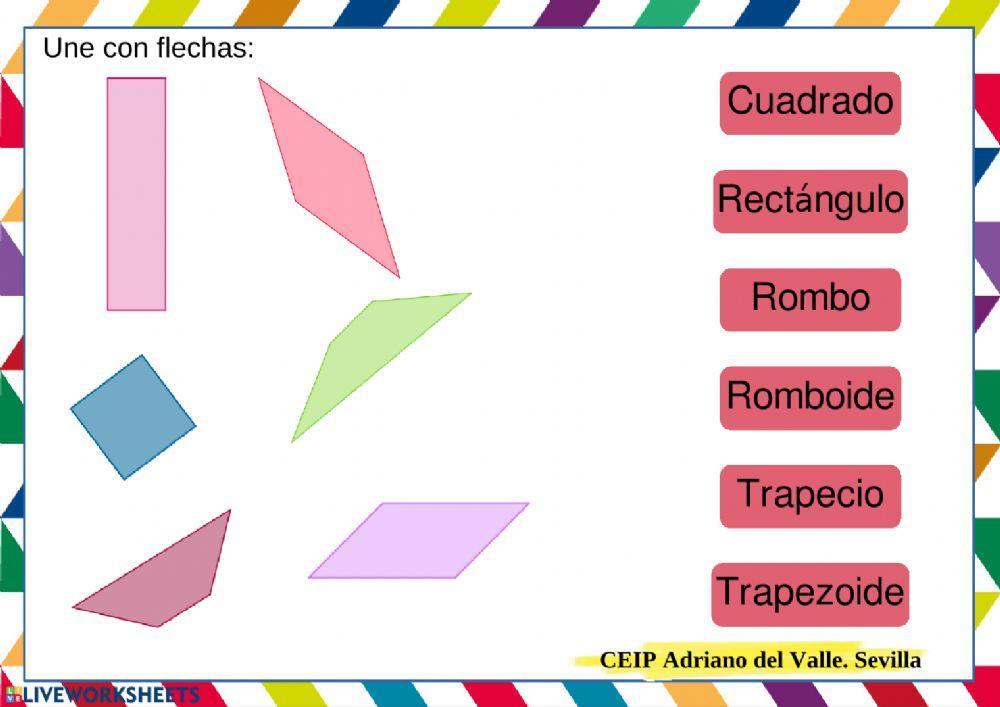 Clasifica cuadriláteros 2