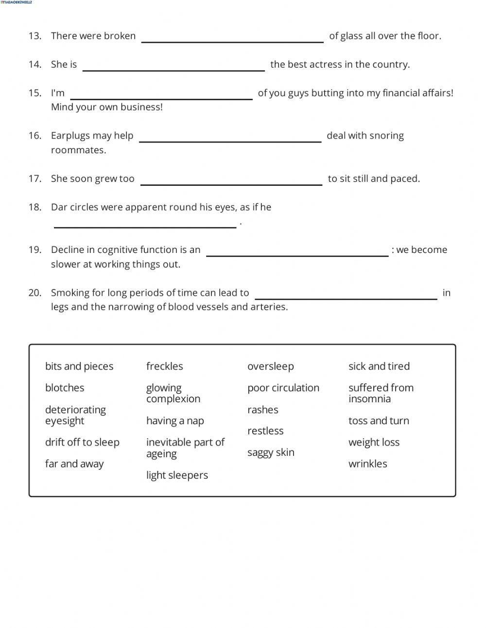 English C1 Vocabulary