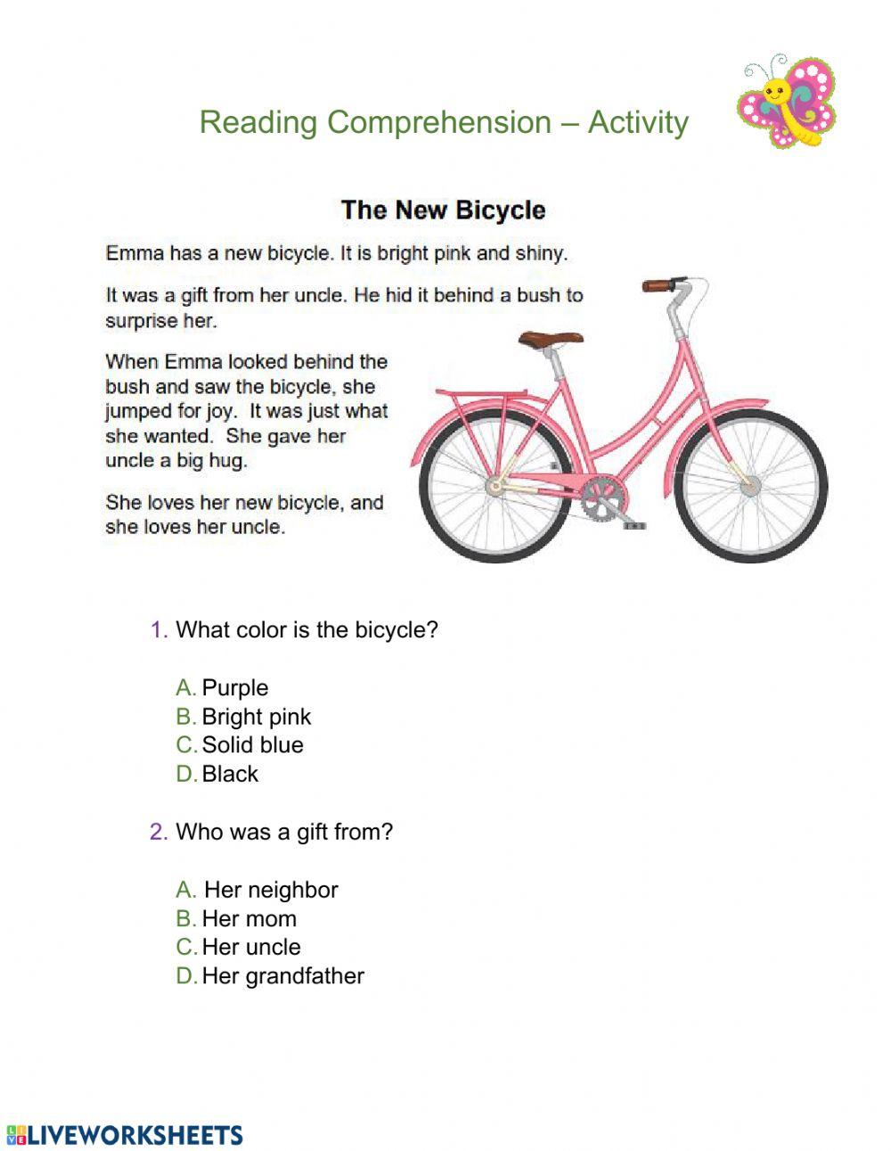 Reading comprehension