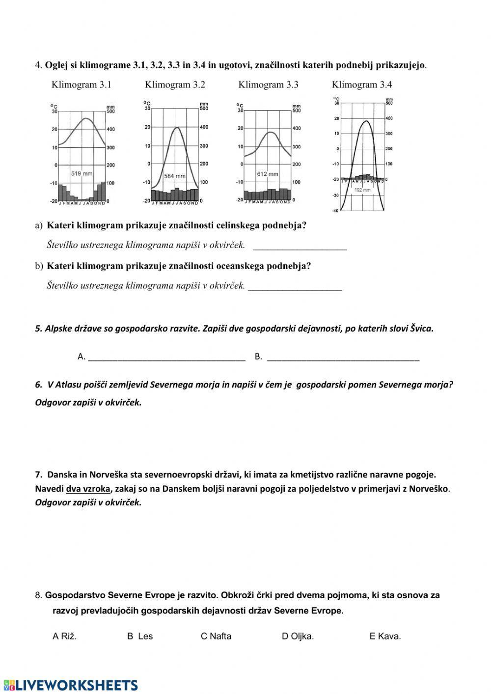Zahodna in Severna Evropa
