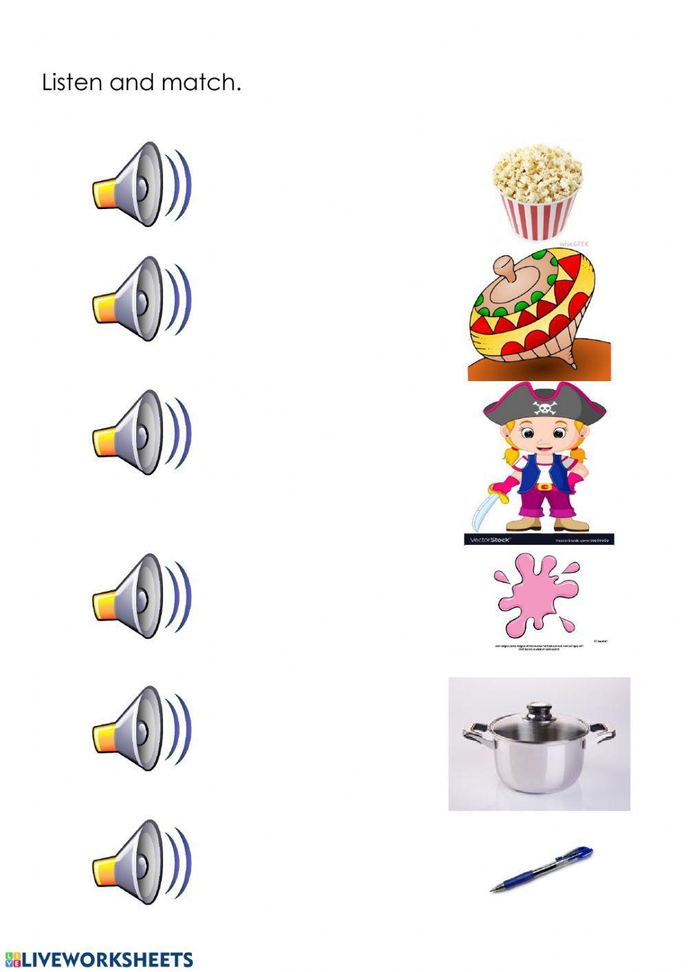 Jolly Phonics letter sound P