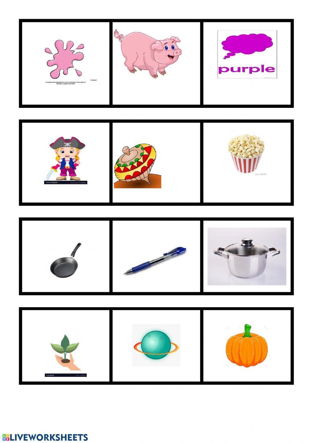 Jolly Phonics letter sound P