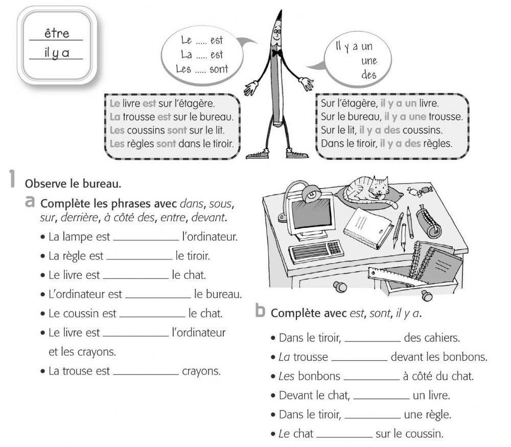 Prépositions de lieu