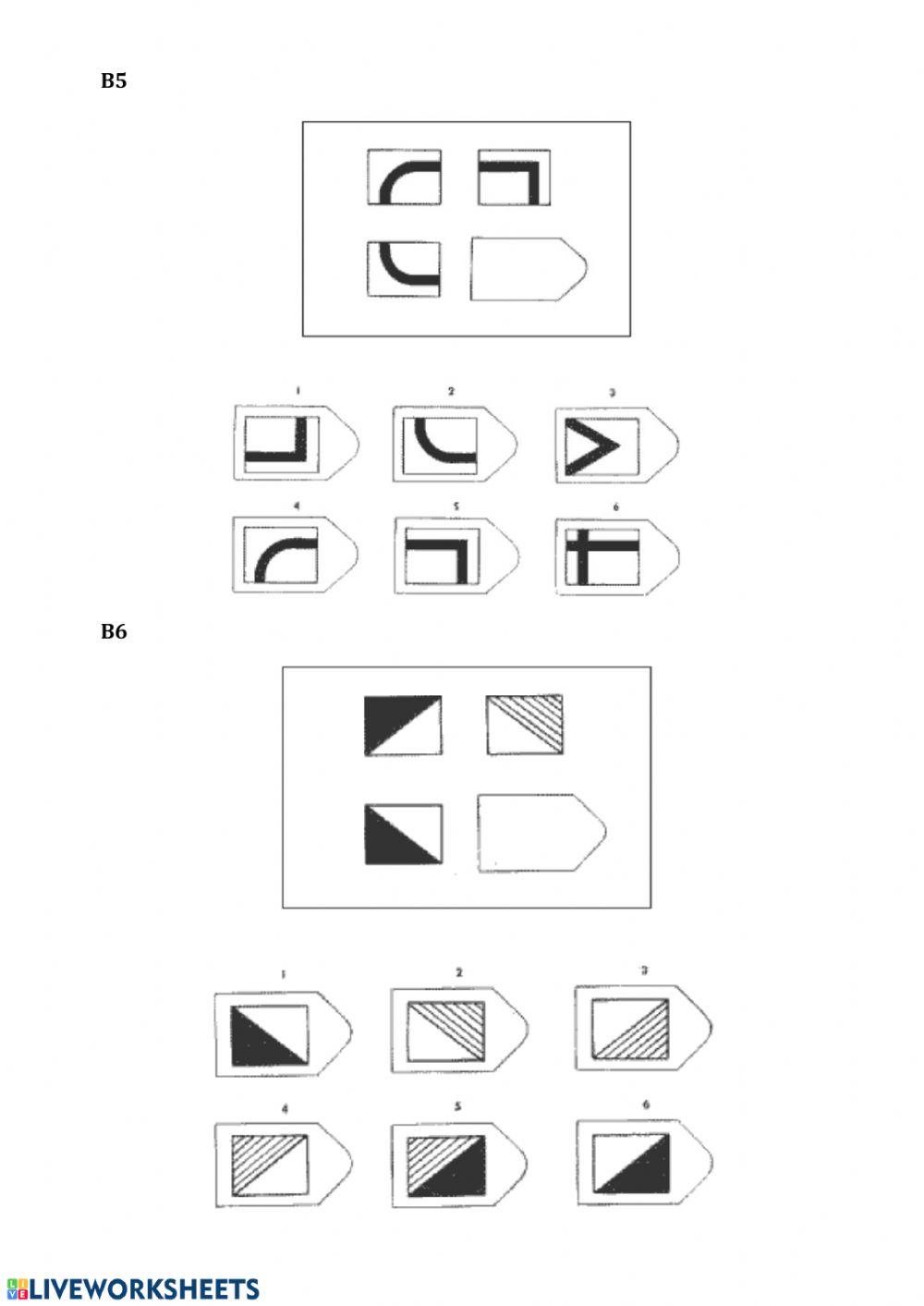 test RAVEN 1 | Free Interactive Worksheets | 5522052