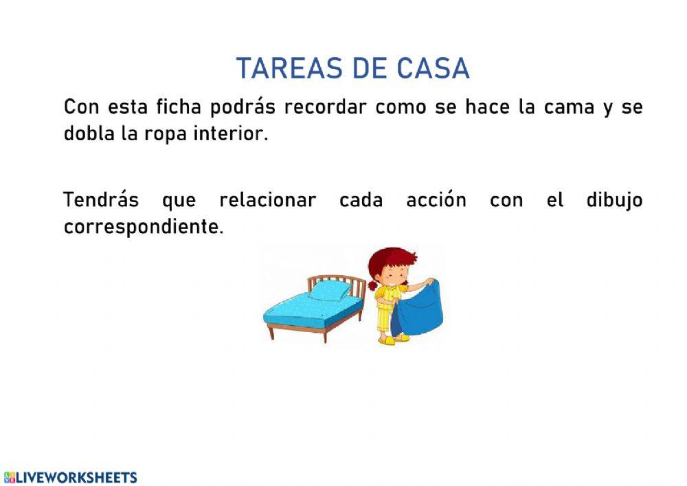 Tareas en casa