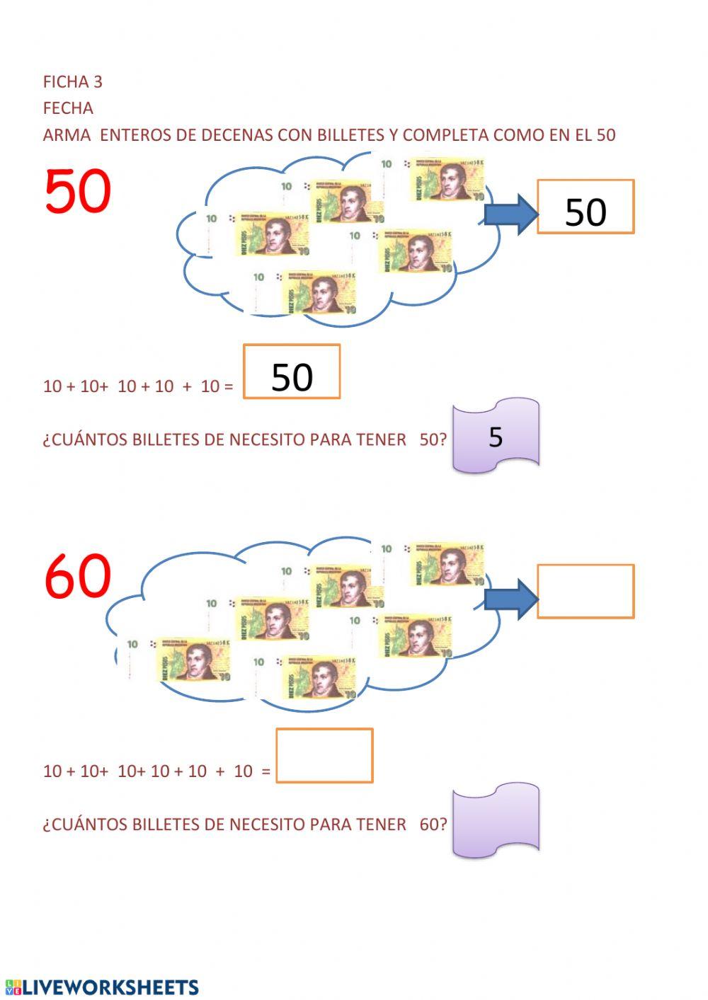Numeros enteros de decena