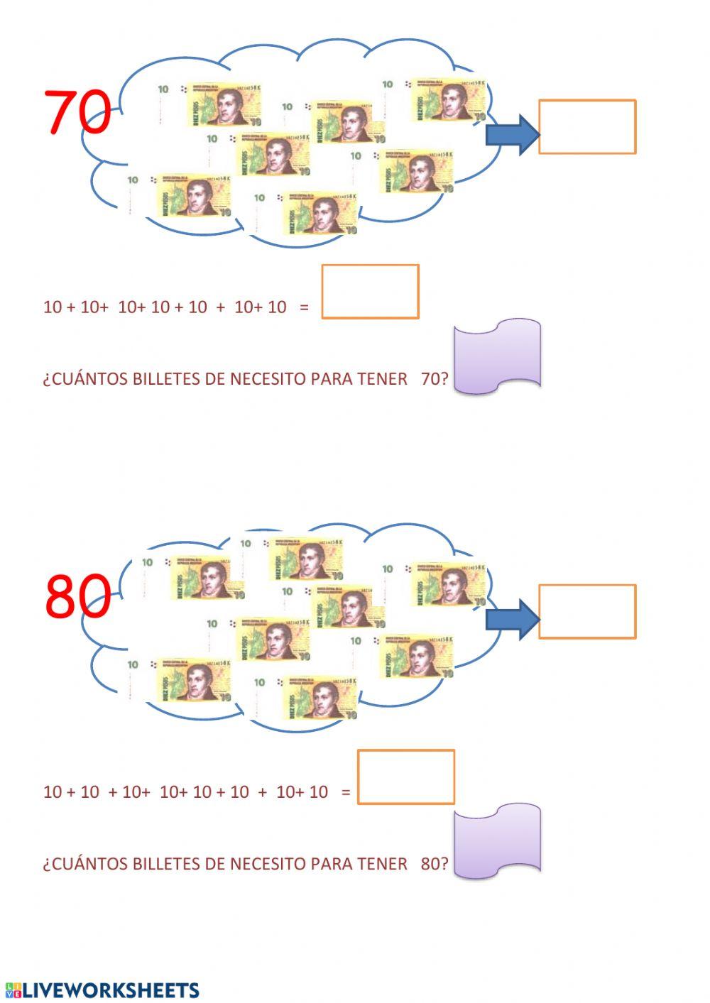 Numeros enteros de decena