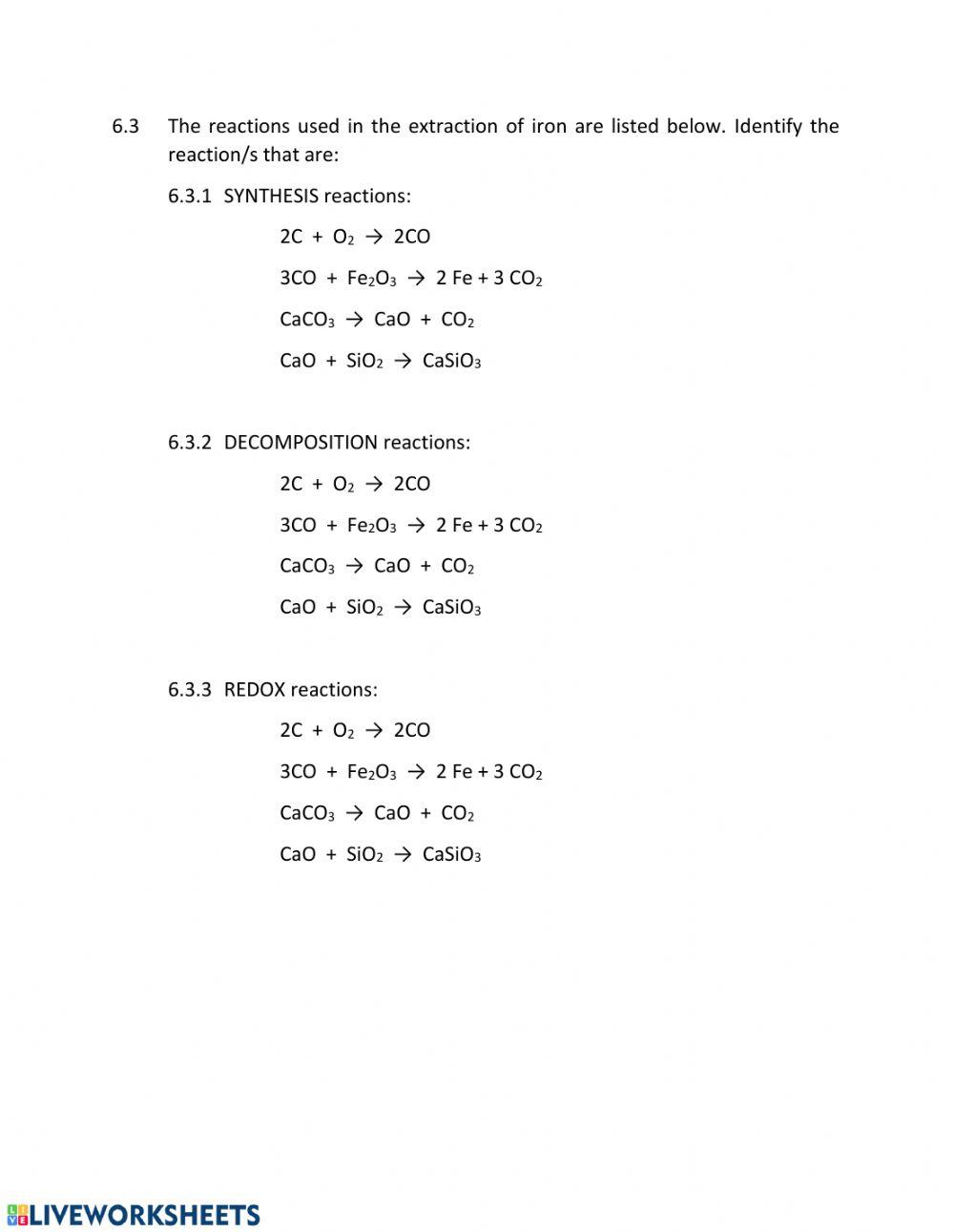 Electrolysis & Lithosphere