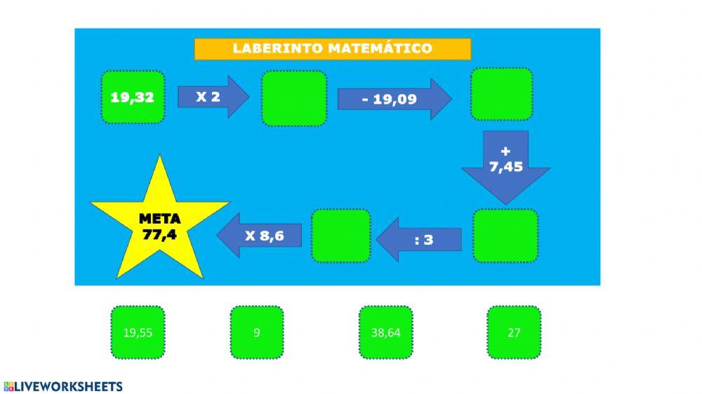 Laberinto matemático