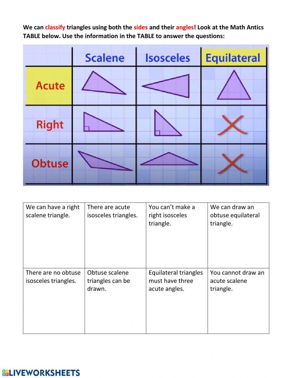 All About Triangles!