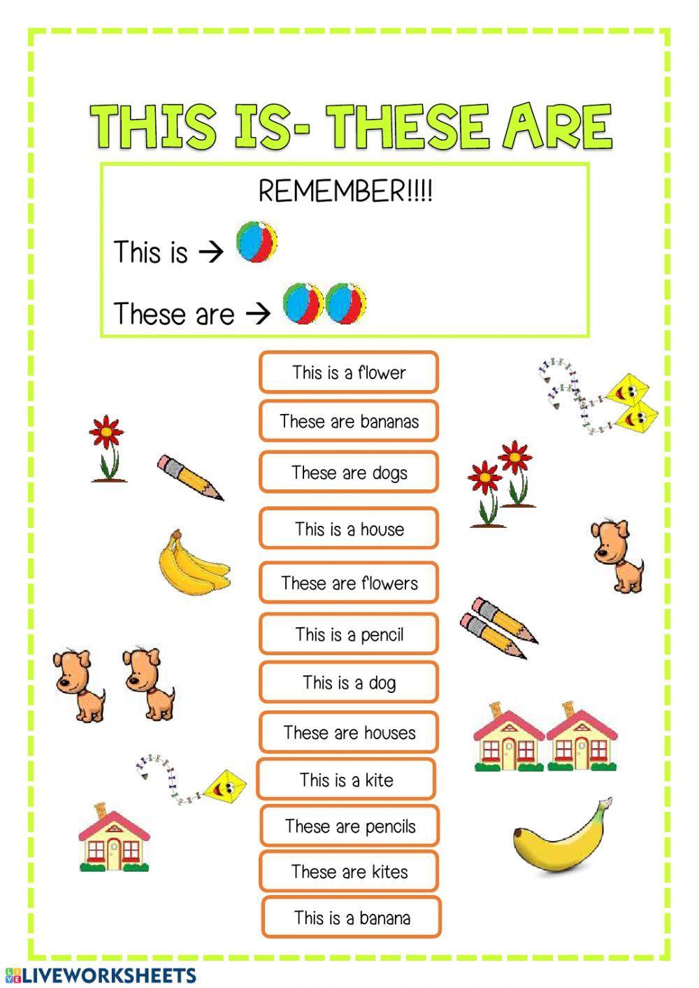 This is-these are interactive worksheet | Live Worksheets