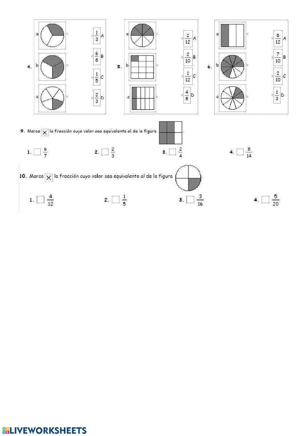 Fracciones iniciación
