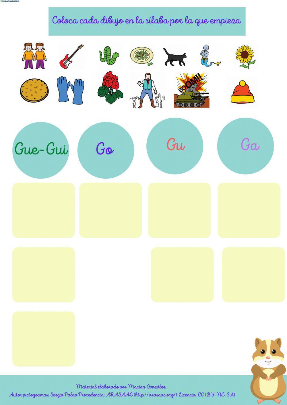 Conciencia fonológica g