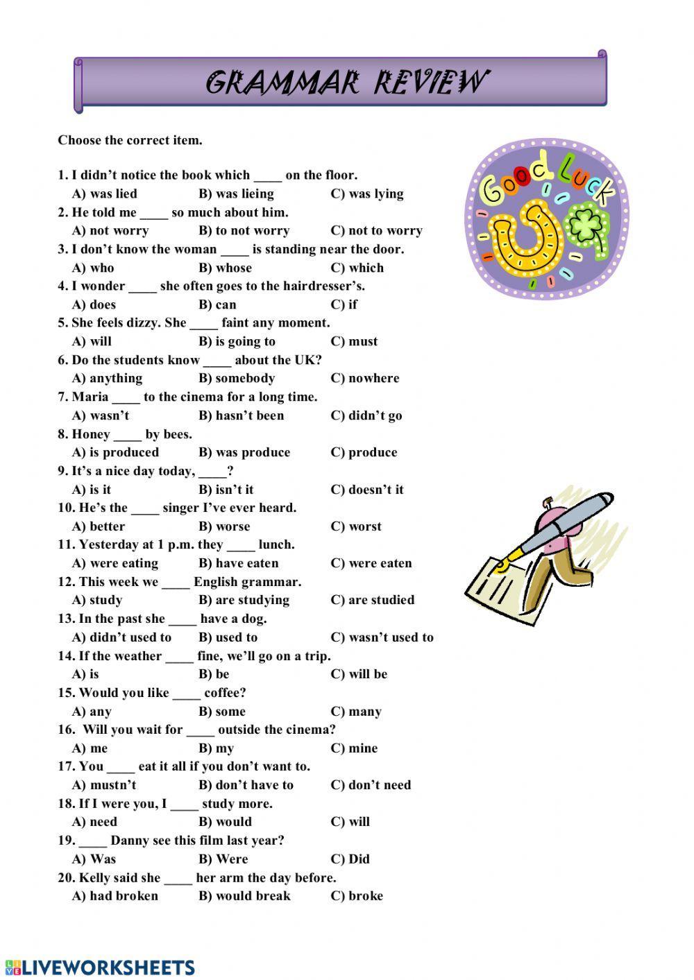e8-grammar-review-worksheet-live-worksheets