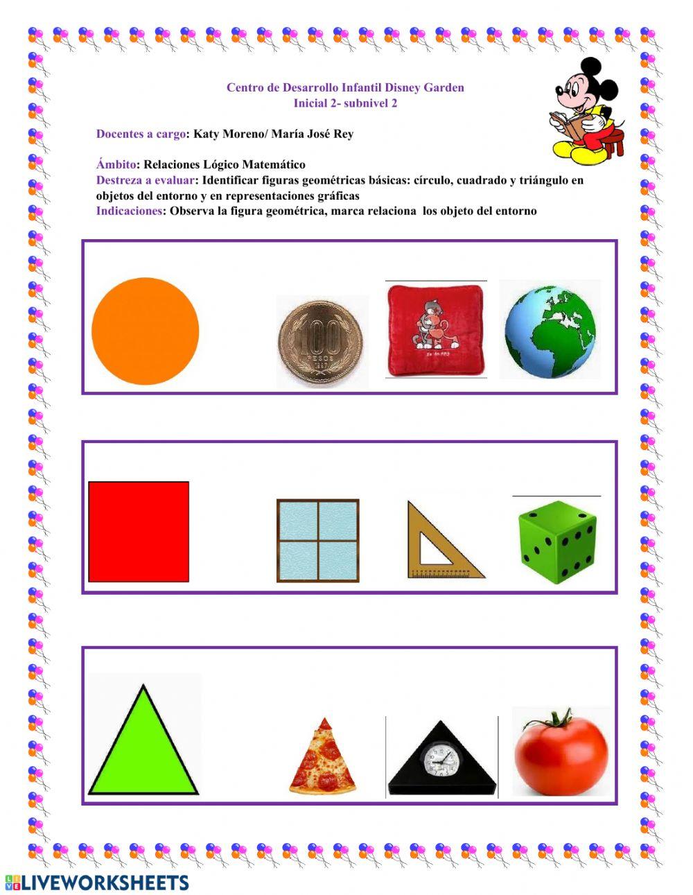 Ámbito Relaciones  Lógico Matemático
