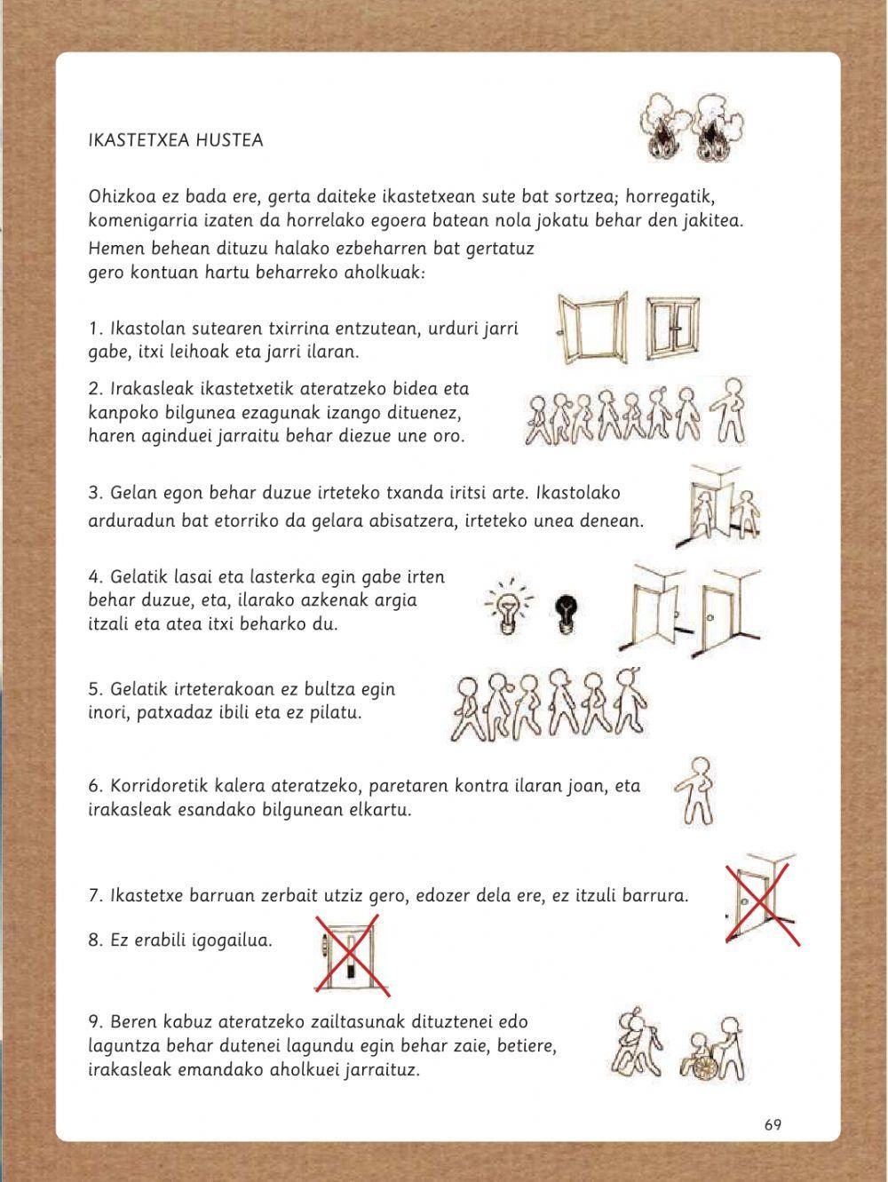 Ulermena: ikastetxea hustea sutea dagoenean Ulermena: ikastetxea hustea sutea dagoenean