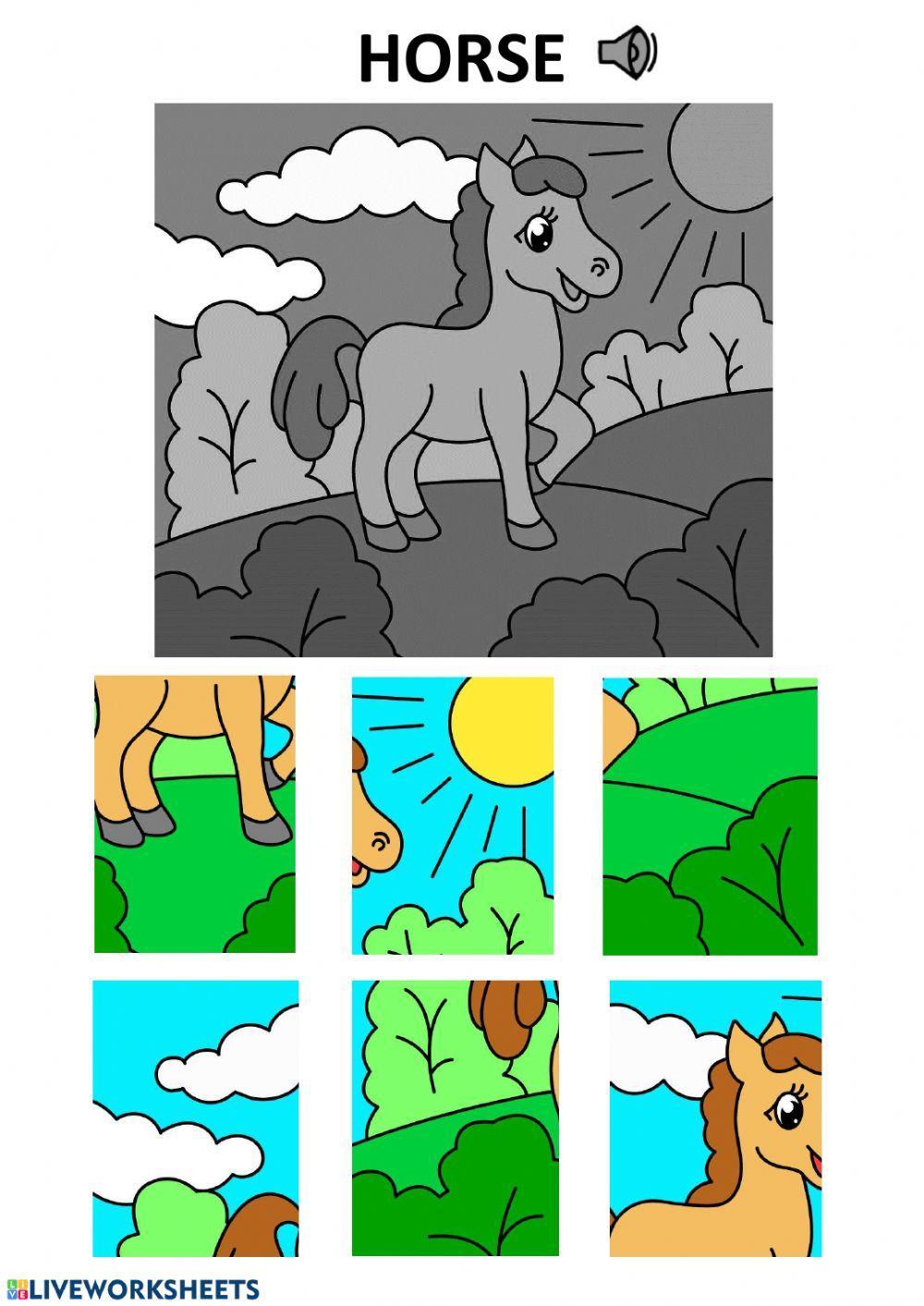 Horse puzzle